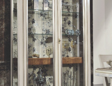 Showcase flat legs with two doors Armonie, Arve Style