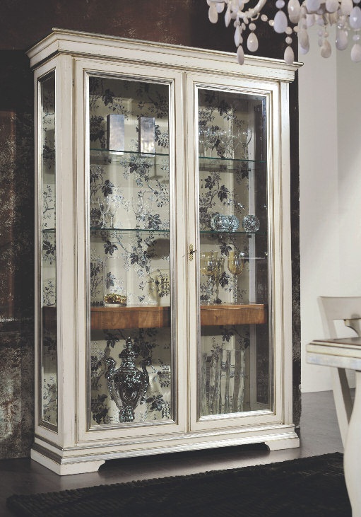 Showcase flat legs with two doors Armonie, Arve Style