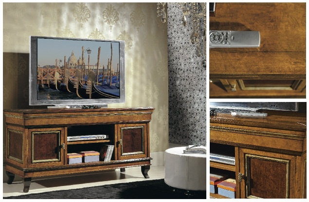 Stand for TV on figured legs Armonie, Arve Style