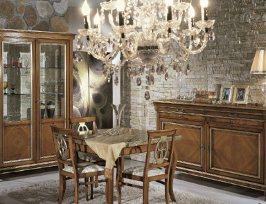 Set for the dining room solid wood Armonie, Arve Style