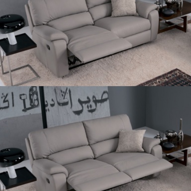Double sofa recliner model B996