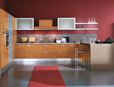Kitchen (kitchen set) Zaffiro, manufacturer Arrex le cucine