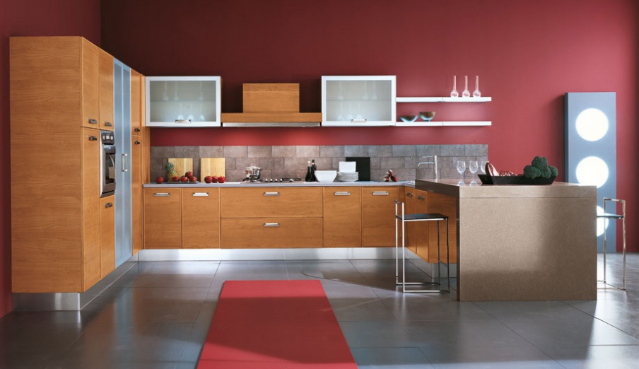 Kitchen (kitchen set) Zaffiro, manufacturer Arrex le cucine