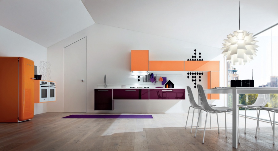 Kitchen (kitchen set) Sistema Aluminum comp.2, Ar-Tre