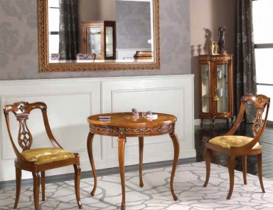 Table games with decor of silver Henry, Arve Style 