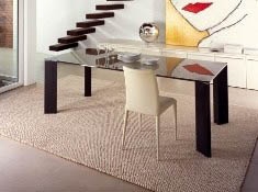 The rectangular table Laud, Bonaldo