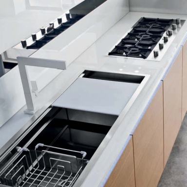 Kitchen (kitchen set) Sistema legno comp.1