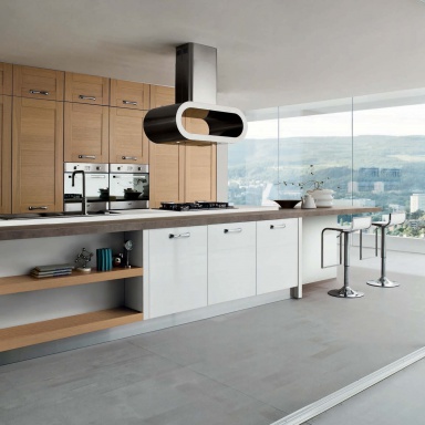 Kitchen (kitchen set) Sistema legno comp.2