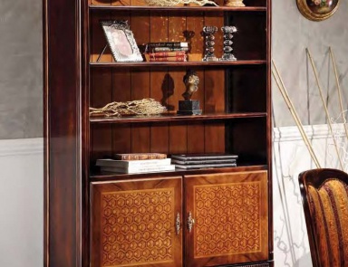 Rack with shelves and hidden niches Alyssa, Arve Style