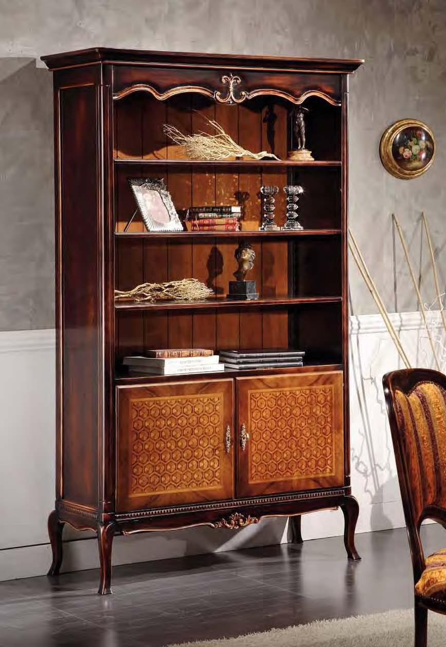 Rack with shelves and hidden niches Alyssa, Arve Style