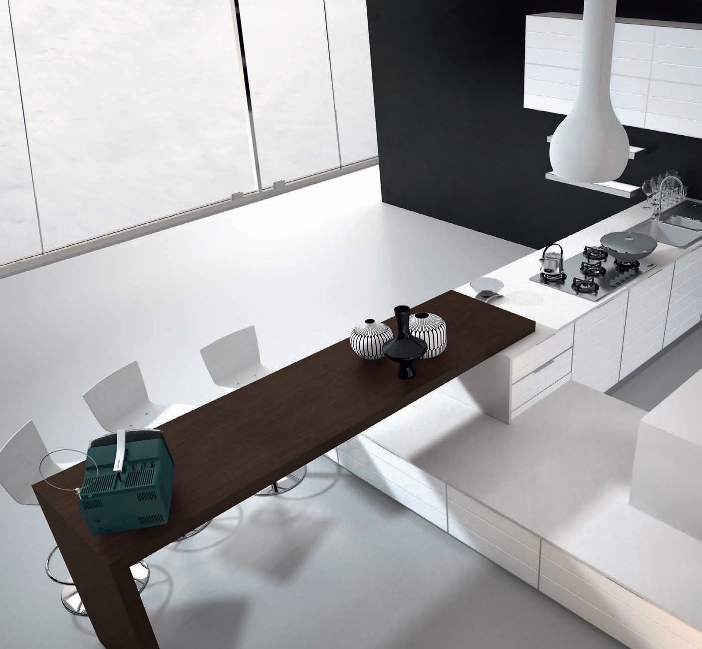 Kitchen Vitra comp.1 from the Italian manufacturer ArTre Luxury furniture MR