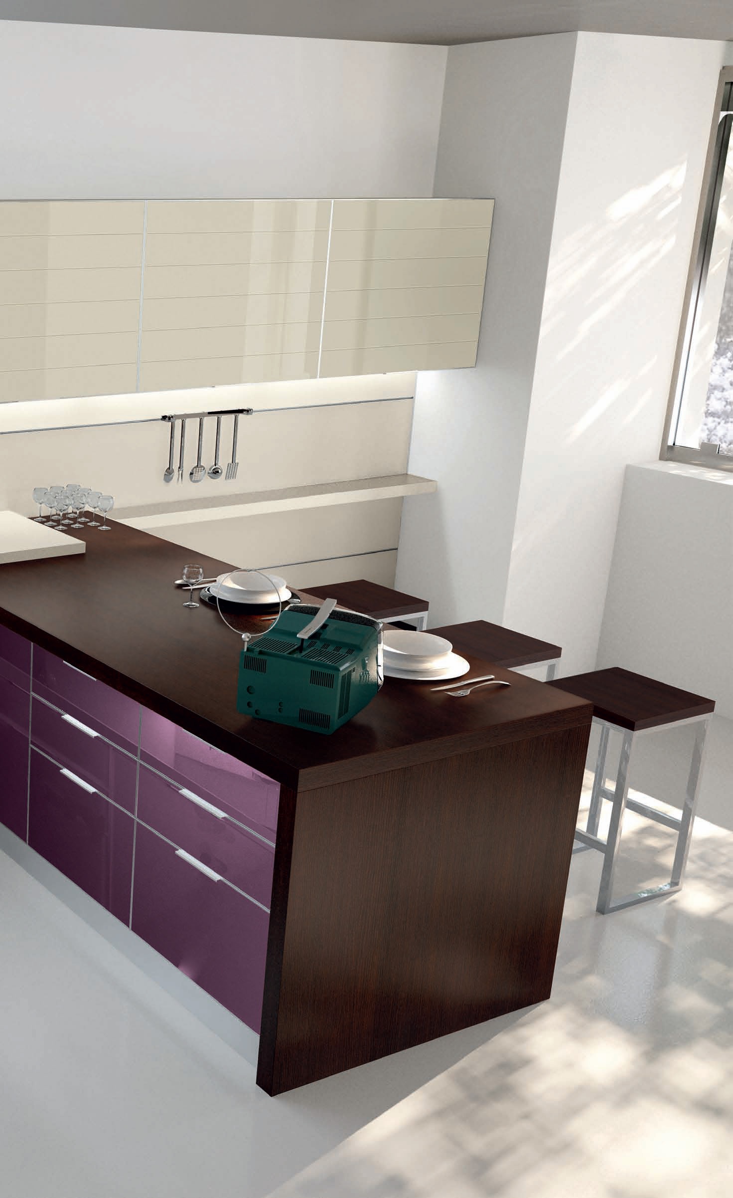 Kitchen Vitra comp.6 from the Italian manufacturer ArTre Luxury furniture MR