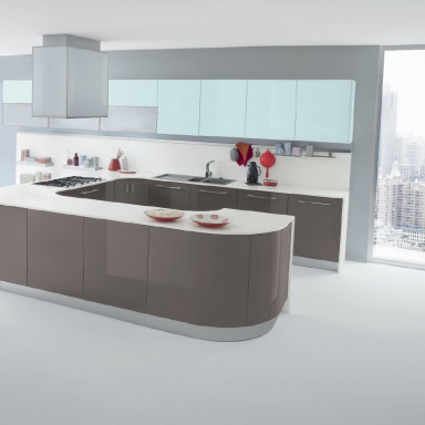 Kitchen (kitchen set) Iride comp.8