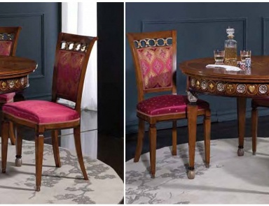 Chair on legs with metal tips Poker, Arve Style