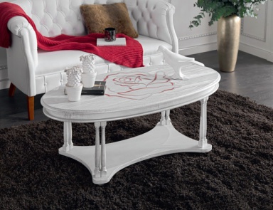 Coffee table with shelf Mirandola Export