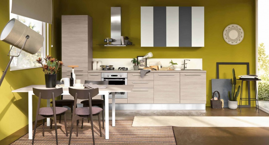 Kitchen (kitchen set) Oltrevistо DM 0150, Imab Group
