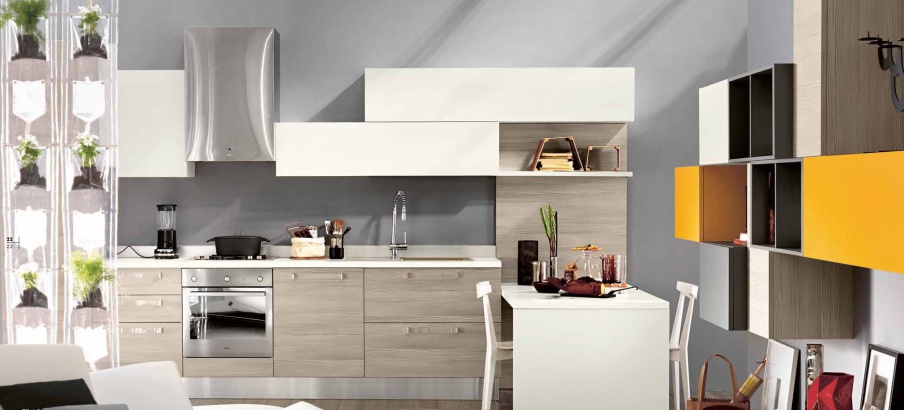 Kitchen (kitchen set) Oltrevistо DM 0142, Imab Group 