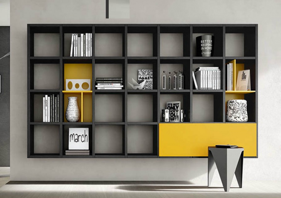 Bookcase with open shelves Slim, ACF International