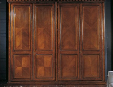 Wardrobe with three diamond shaped pattern Casanova, Arve Style