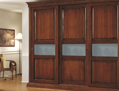 Wardrobe with sliding doors Palladio, Arve Style (wall Cabinet for the hall and anteroom, Italy)