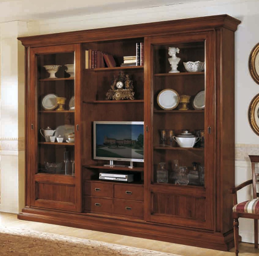 Wardrobe two-door on a massive basis Petrarca, Arve Style