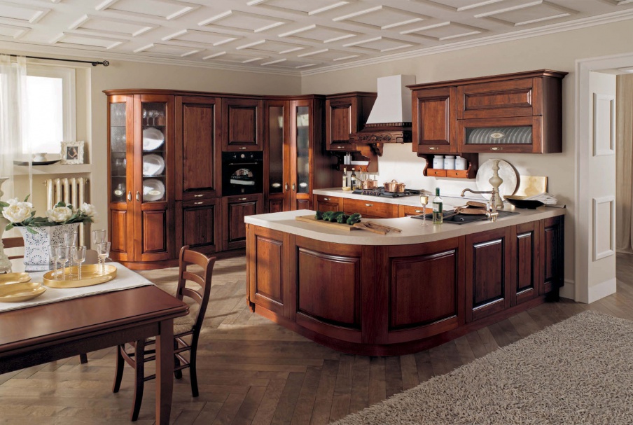 Kitchen (kitchen set) Castellana comp.5, Ar-Tre