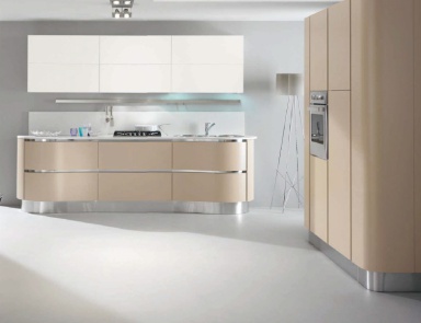 Kitchen set with rounded edges Madrid, Spar