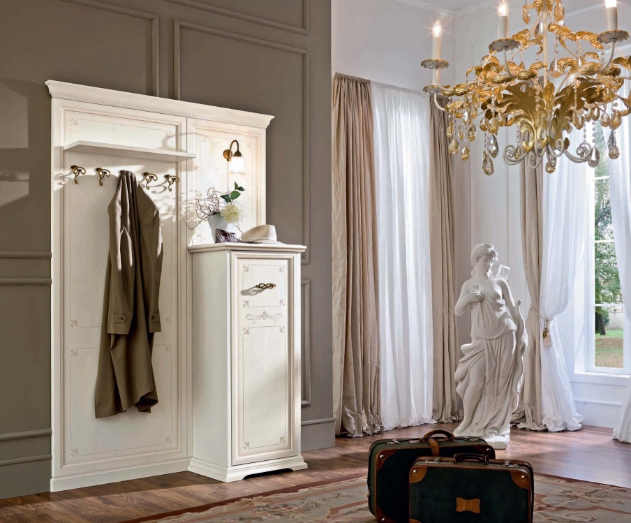 Hanger with Shoe rack Afrodita, Maronese