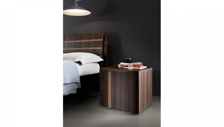 Tratto bedside nightstand, Rossetto Armobil. 