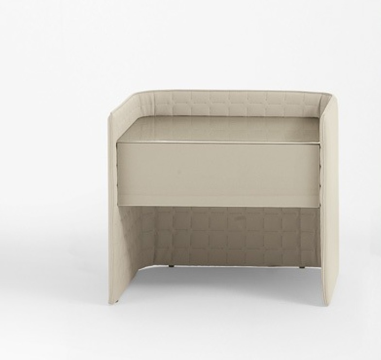 Gorgeous Infinity bedside nightstand, Rossetto Armobil. 