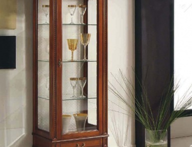 Showcase on legs with drawer Vienna, Arve Style