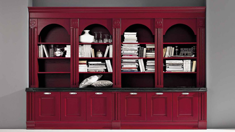 Modular system, wall Glamour, Aran Cucine 