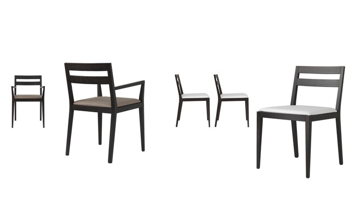 Chair wooden frame, VICKY - JESSE