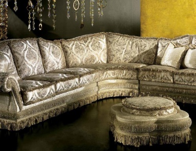 Pouf with wooden frame Lord, SAT Export 