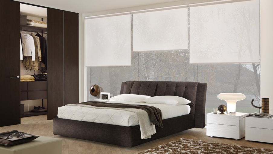 Gorgeous double bed Bluemoon,Rossetto Armobil