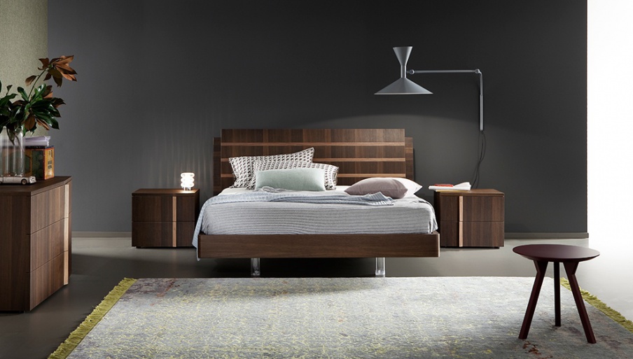 Double bed Tratto , Rossetto Armobil