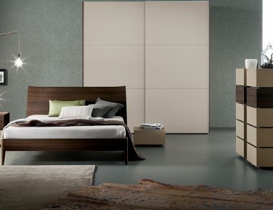Divine double bed, Rossetto Armobil