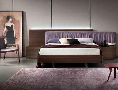Exquisite double bed Edge ,Rossetto Armobil