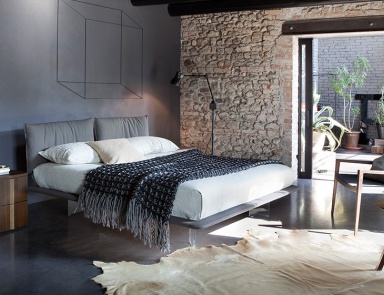 Lightweight version of the double beds FLEXA line ,Rossetto Armobil