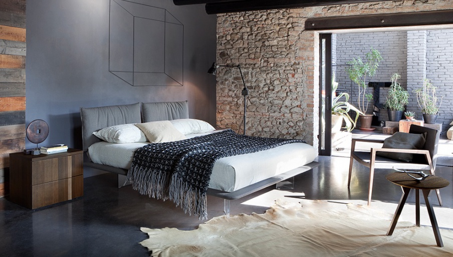 Lightweight version of the double beds FLEXA line ,Rossetto Armobil