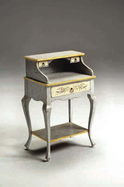 Pridivannogo table on curved legs with drawer Canaletto, Arve Style