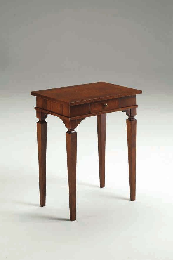 Pridivannogo table on straight legs with a rectangular top Madrid, Arve Style 