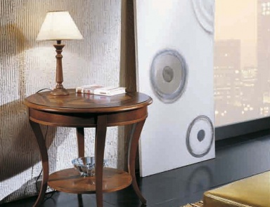 Pridivannogo table with a round top Palquet, Arve Style.