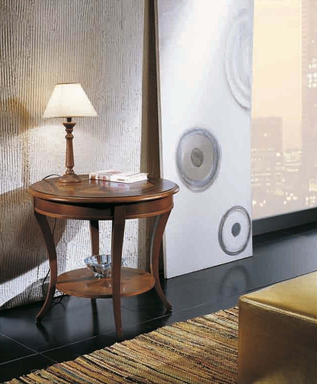 Pridivannogo table with a round top Palquet, Arve Style.