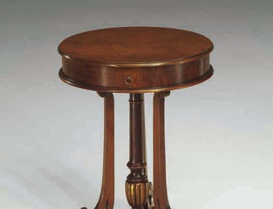 Pridivannogo table with a round top on the supports Gambone, Arve Style