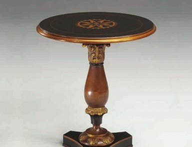 Pridivannogo table for figure support with triangular base Nero, Arve Style