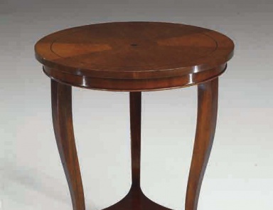 Pridivannogo table in lacquer on three figured legs Praga, Arve Style