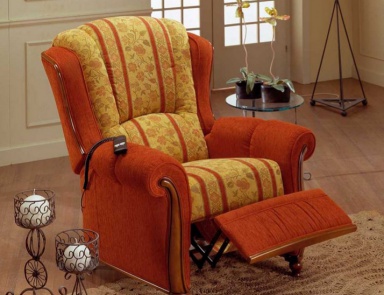 Armchair in fabric Agata Relax, SAT Export