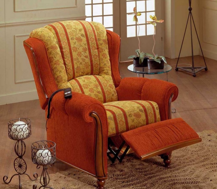 Armchair in fabric Agata Relax, SAT Export