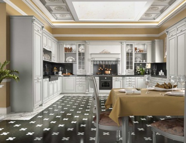Kitchen (kitchen set) Opera Luxury, Siloma